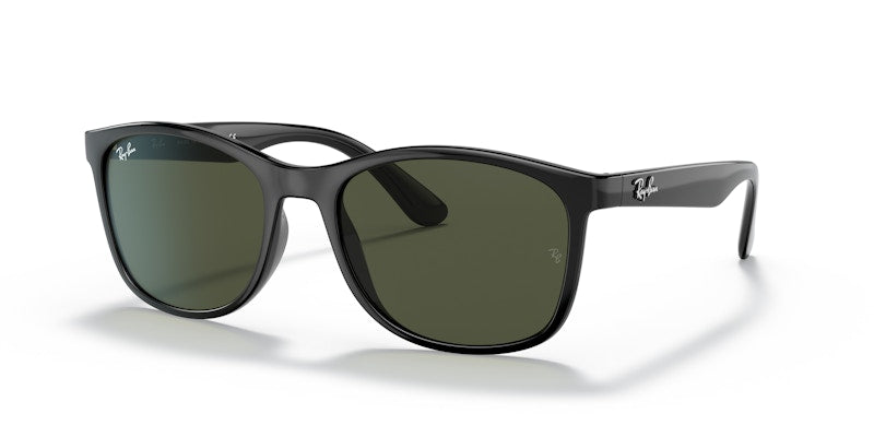Ray-Ban Square Sunglasses Black (0RB4374F 601/31)