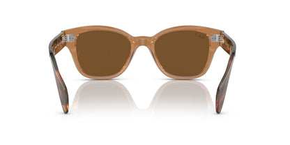 Ray-Ban Square Sunglasses Transparent Brown (0RB0880S 664057)