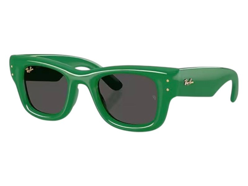 Ray-Ban x A$AP Rocky Wayfarer Puffer Sunglasses Polished Green Ultra Black (RB4940)