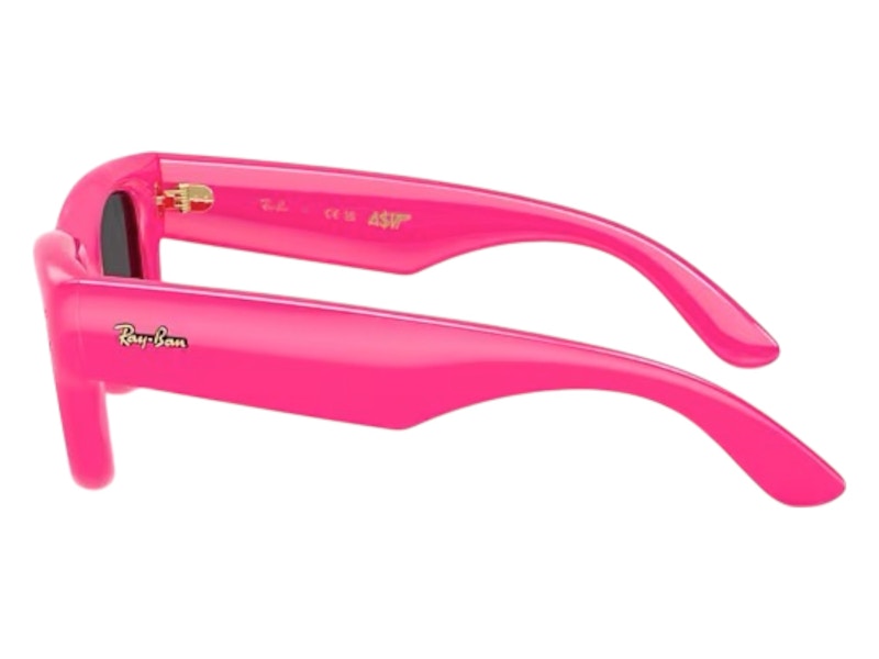 Ray-Ban x A$AP Rocky Wayfarer Puffer Sunglasses Polished Fucsia Ultra Black (RB4940)