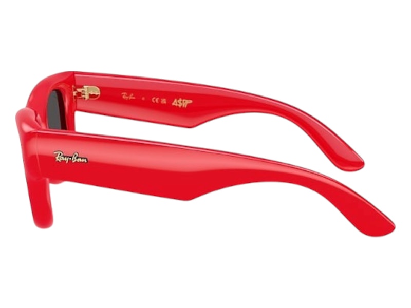 Ray-Ban x A$AP Rocky Wayfarer Puffer Sunglasses Polished Red Ultra Black (RB4940)