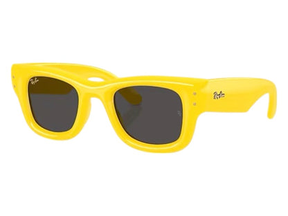 Ray-Ban x A$AP Rocky Wayfarer Puffer Sunglasses Polished Yellow Ultra Black (RB4940)