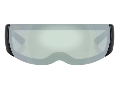 Ray-Ban x A$AP Ultra Wrap 002 Next Generation Collection Sunglasses Polished Black Ultra Black (RB4942 601/30 0-141)