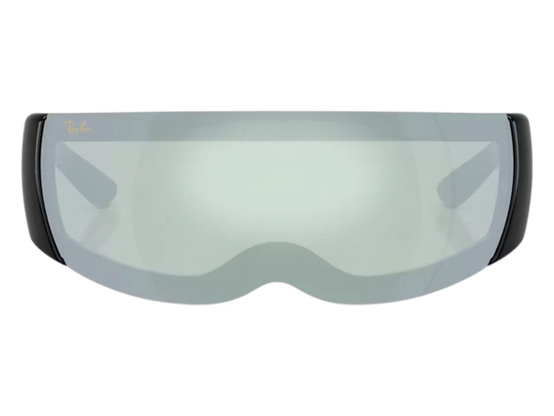 Ray-Ban x A$AP Ultra Wrap 002 Next Generation Collection Sunglasses Polished Black Ultra Black (RB4942 601/30 0-141)