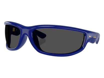 Ray-Ban x A$AP Ultra Wrap 003 Next Generation Collection Sunglasses Polished Blue Ultra Black (RB4941 683387 86-20)