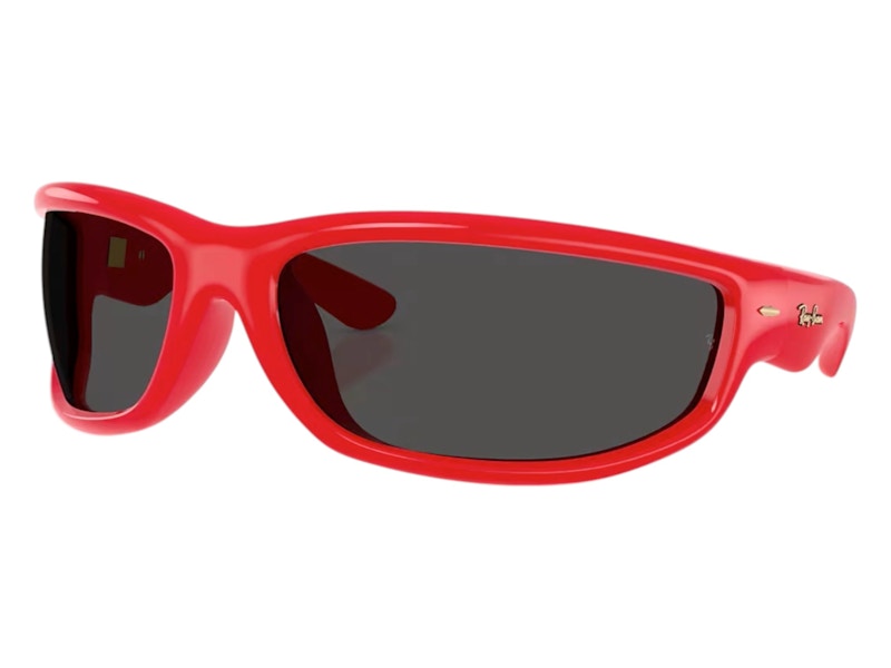 Ray-Ban x A$AP Ultra Wrap 003 Next Generation Collection Sunglasses Polished Red Ultra Black (RB4941 683187 86-20)