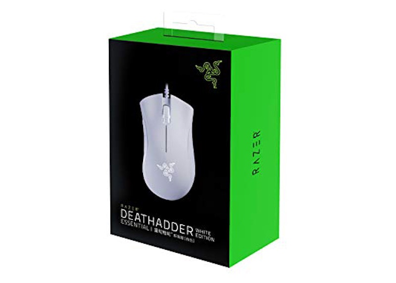 Razer DeathAdder Essential Optical Wired Gaming Mouse RZ01-03850200-R3U1 White