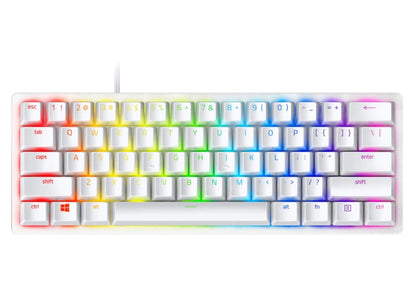 Razer Huntsman Mini Purple Switch Gaming Keyboard RZ03-03390300-R3M1 Mercury White