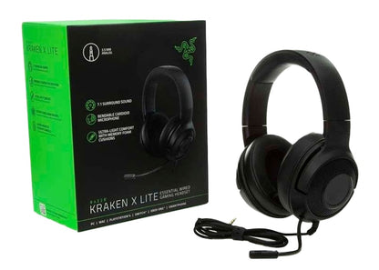 Razer Kraken X Lite Essential Gaming Headset RZ04-02950100-R381 Black