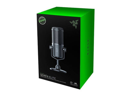 Razer Seiren Elite Professional-Grade Dynamic Streaming Microphone RZ19-02280100-R3U1 Black