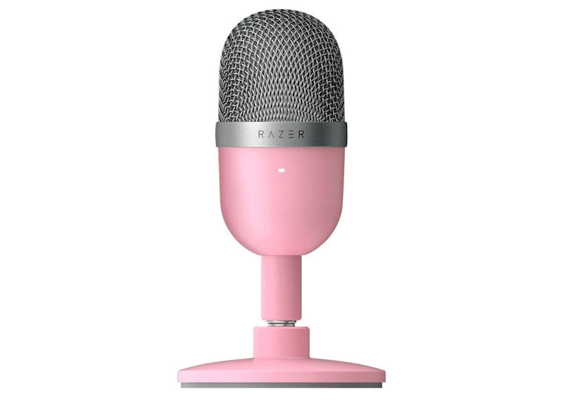 Razer Seiren Mini Wired Ultra-Compact Condenser Microphone RZ19-03450200-R3M1 Quartz Pink