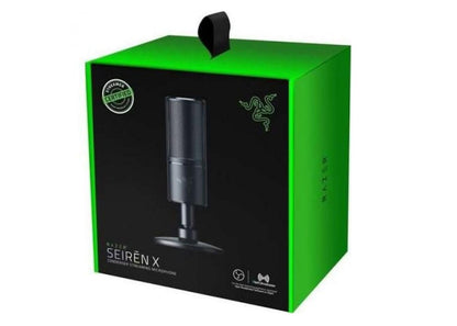 Razer Seirēn X USB Super Cardioid Condenser Microphone RZ19-02290100-R3U1 Black
