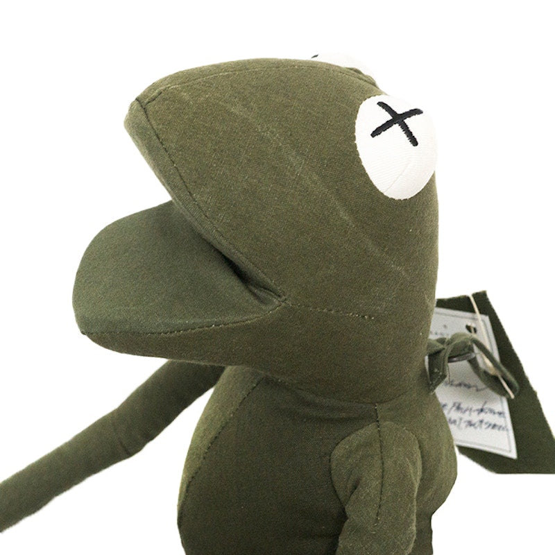 READYMADE Frogman X Eyes Plush Military Green