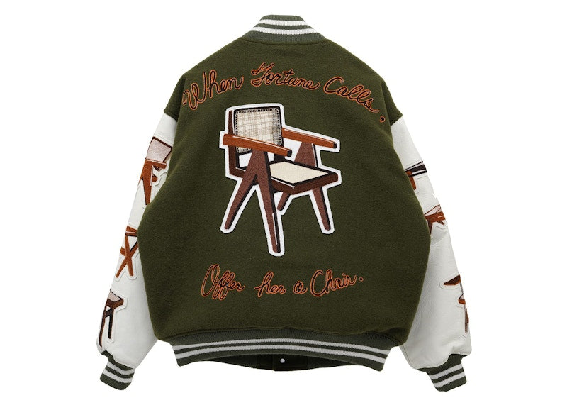 READYMADE Chair Stadium Jacket Khaki