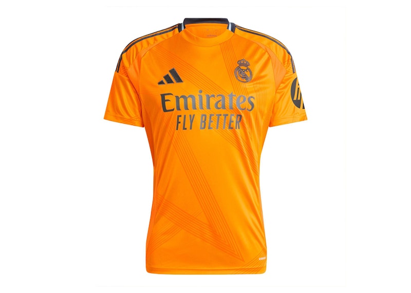 Real Madrid Away 2024/25 Jersey Orange