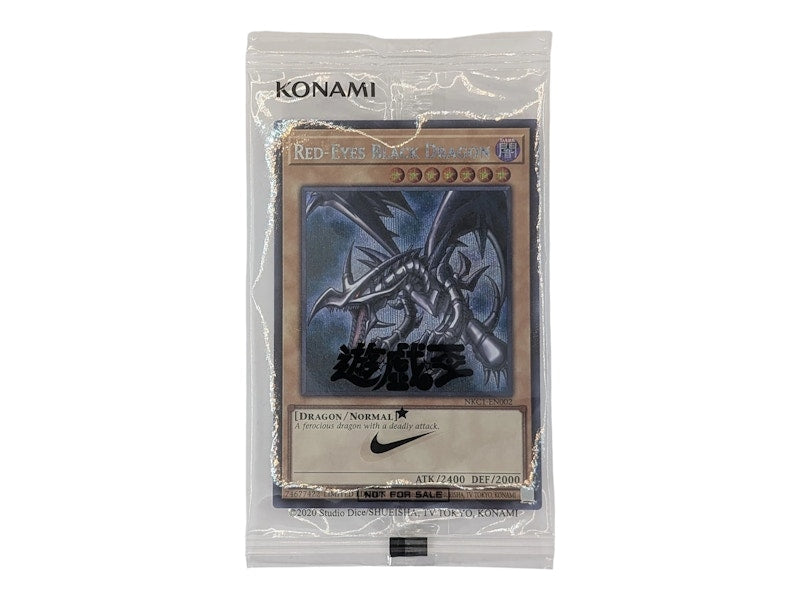 Red Eyes Black Dragon 2025 Yu-Gi-Oh Nike NKC1-EN002 (Ungraded)