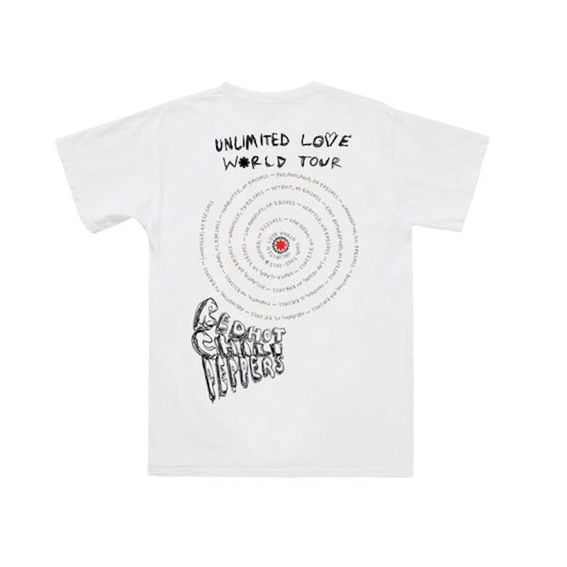 Red Hot Chili Peppers Mandala T-shirt White