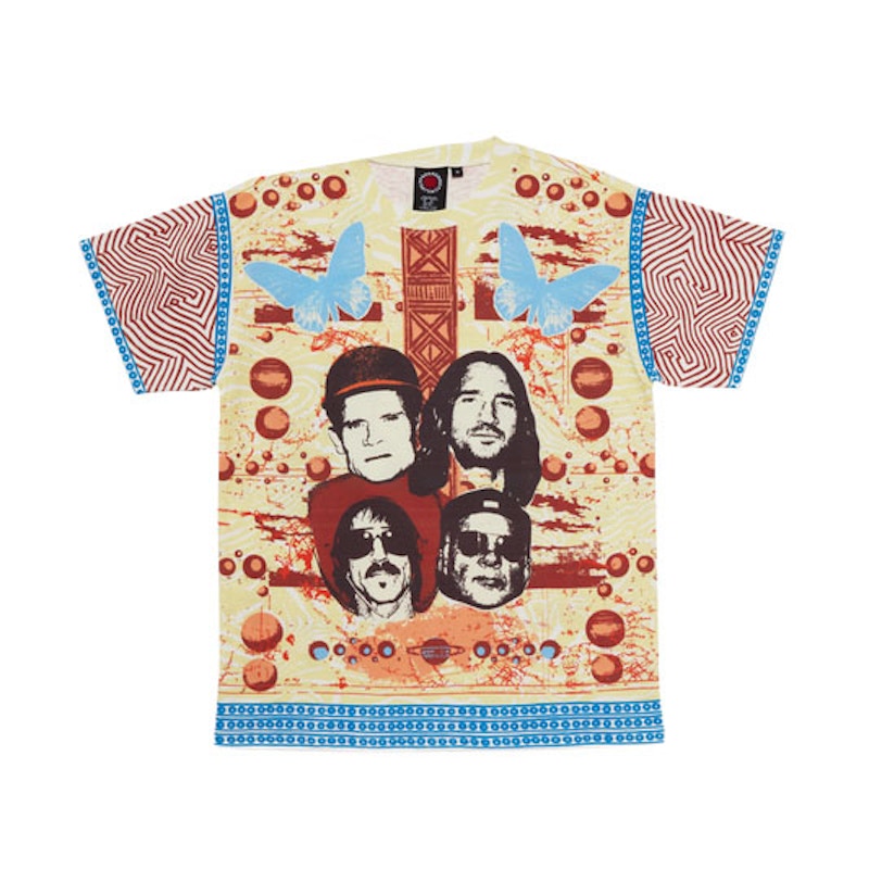 Red Hot Chili Peppers Michael Rios Special Artist T-shirt Multi