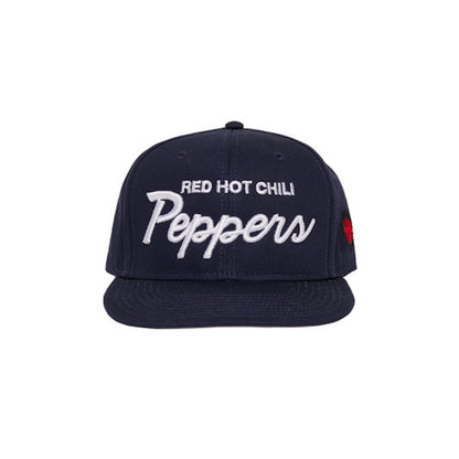 Red Hot Chili Peppers Peppers Snapback Hat Navy