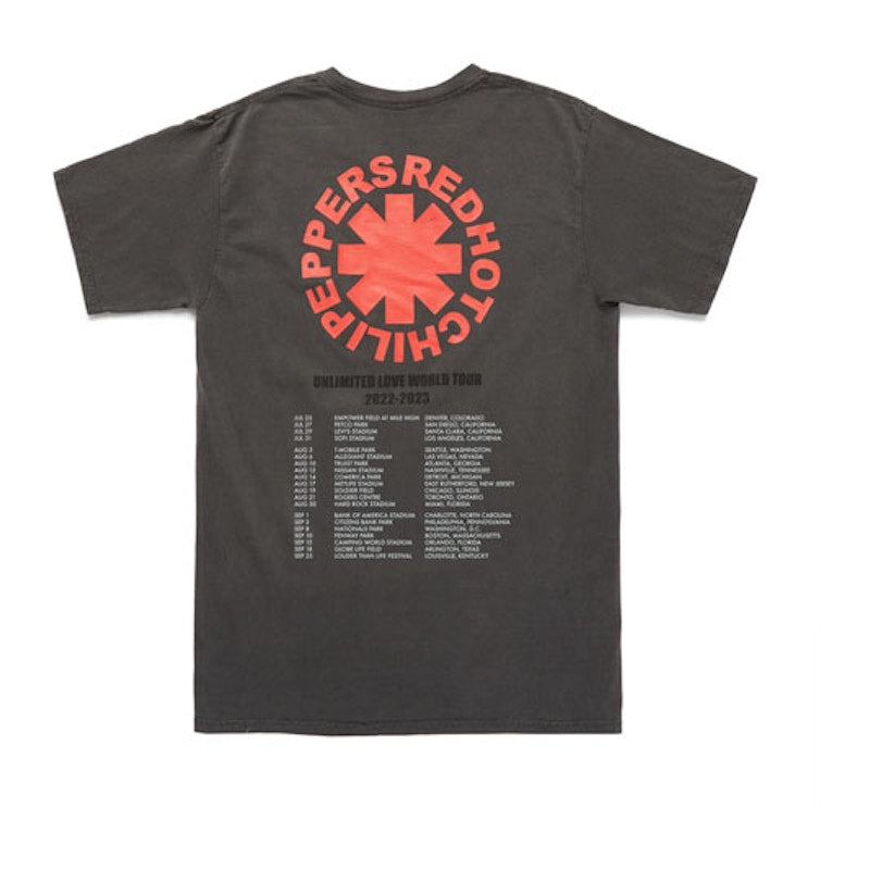 Red Hot Chili Peppers Throwback T-shirt Grey