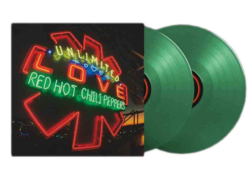 Red Hot Chili Peppers Unlimited Love 2XLP Vinyl Emerald Green