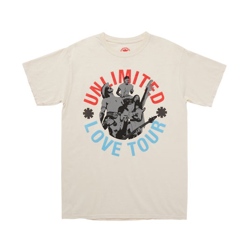 Red Hot Chili Peppers Unlimited Love T-shirt Natural