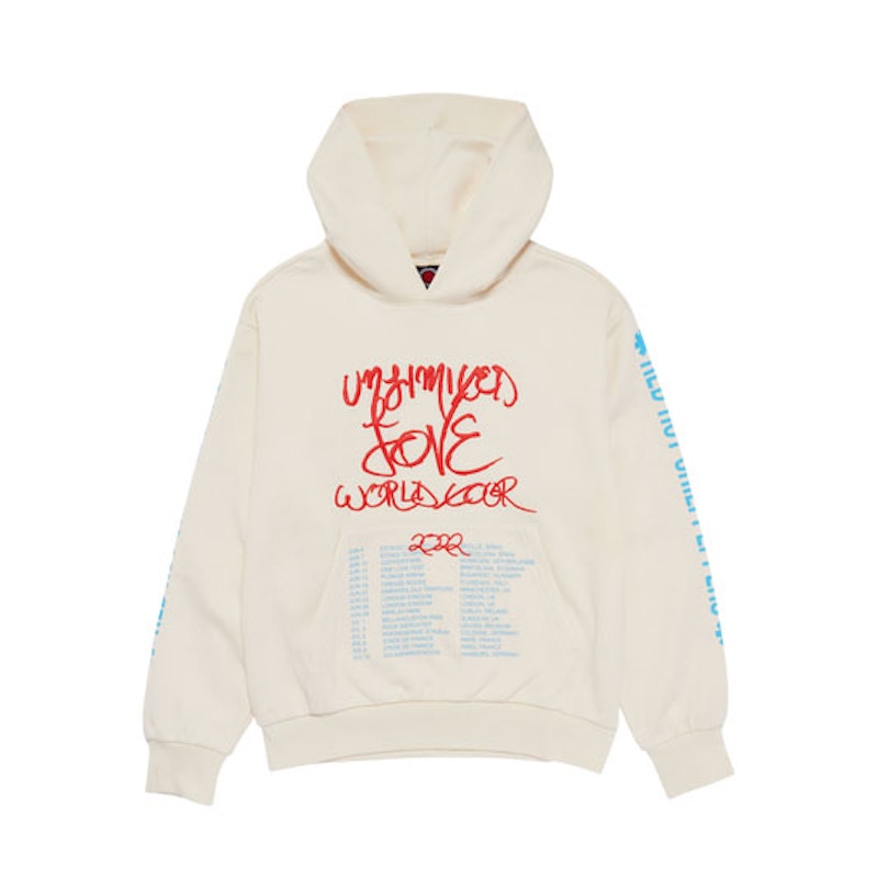Red Hot Chili Peppers Unlimited Love USA Tour Hoodie Natural