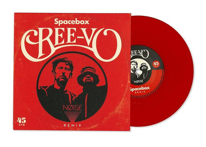 Ree-Vo Shepard Fairy Spacebox Noise Remix Vinyl Red