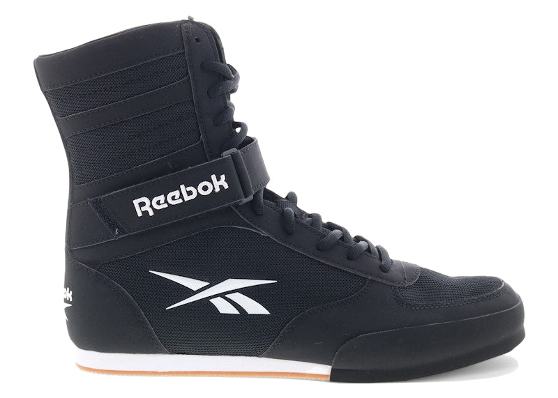 Reebok Boxing High Black White