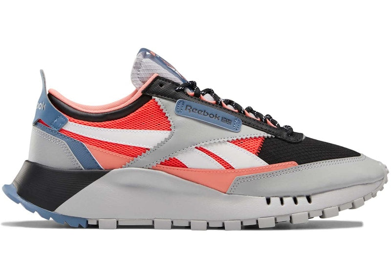 Reebok CL Legacy Grey Black Coral