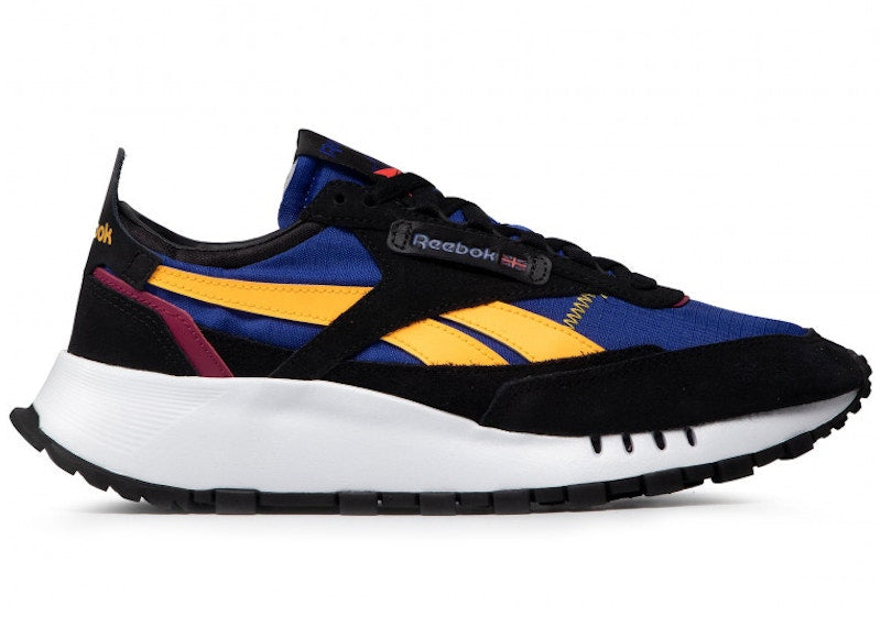 Reebok Classic Leather Legacy Black Bright Cobalt