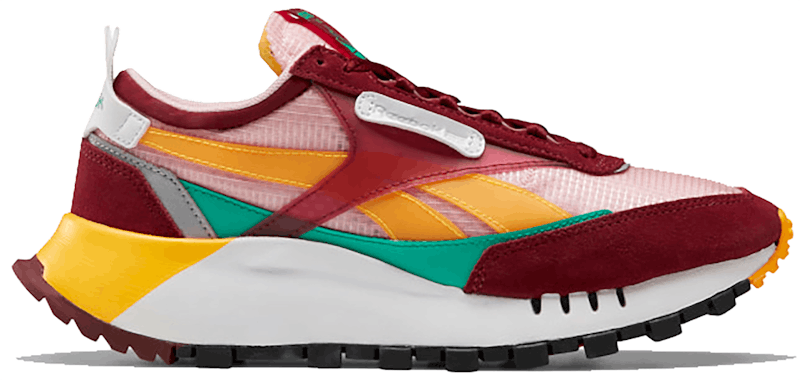 Reebok Classic Leather Legacy Collegiate Burgundy Solar Gold (Women's)