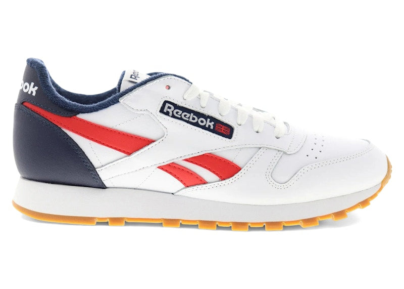 Reebok Classic Leather MU White Navy Radiant Red