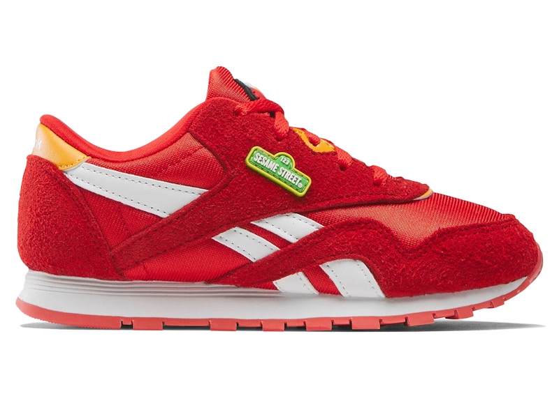Reebok Classic Leather Nylon Sesame Street Elmo (GS)