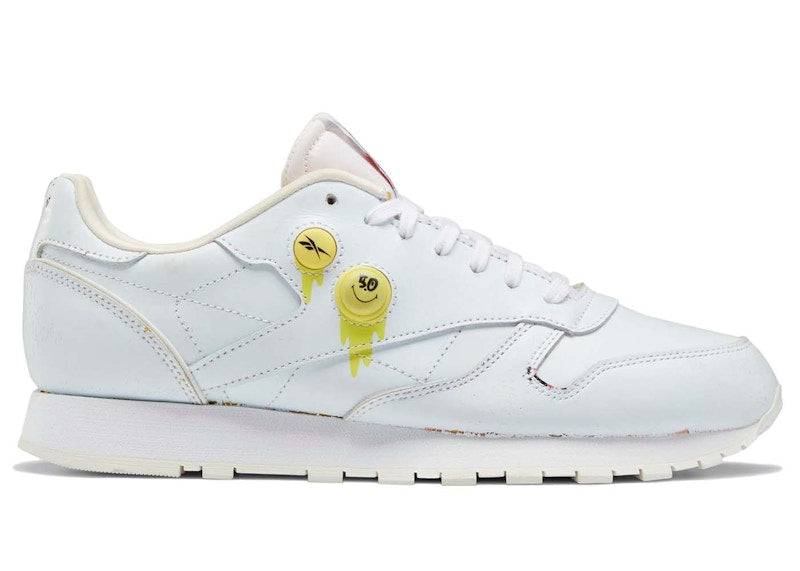 Reebok Classic Leather Pump 50th Anniversary Smiley