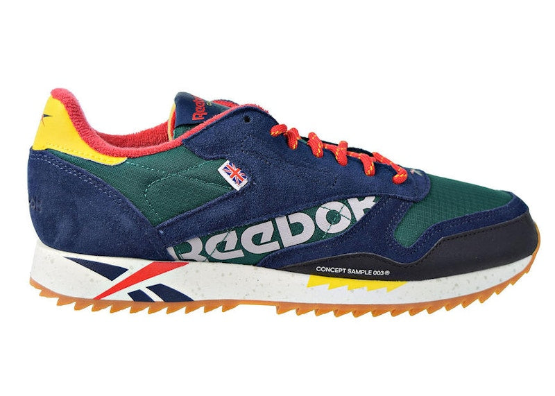 Reebok Classic Leather Ripple Altered Green Red