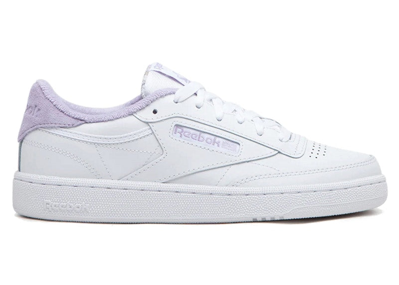 Reebok Club C 85 White Purple Oasis (Women's)