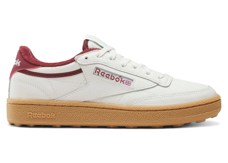 Reebok Club C Golf White Burgundy Gum (Women's)