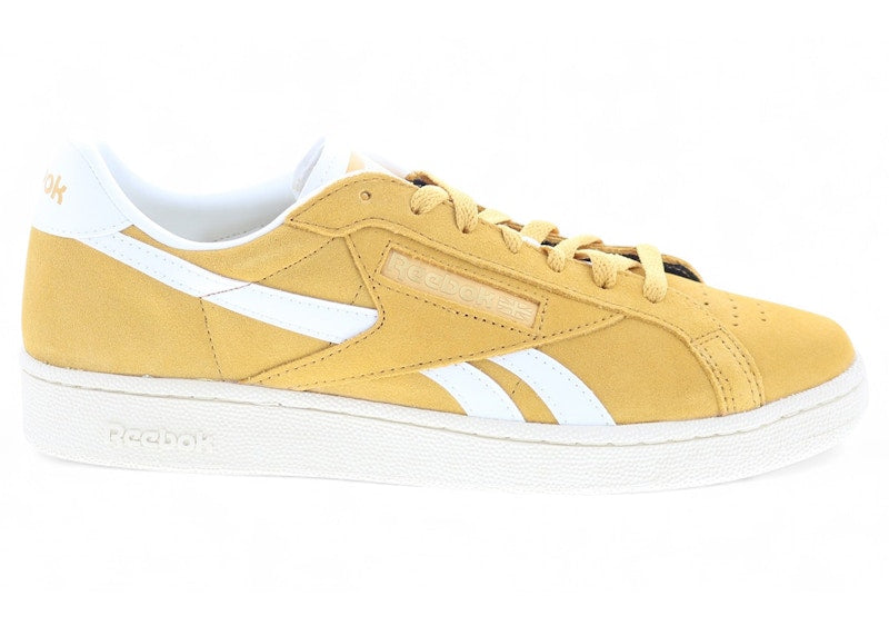 Reebok Club C Grounds UK Grit Gold Paper White Chalk