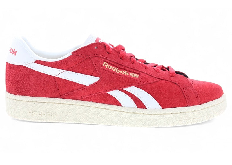 Reebok Club C Grounds UK Vector Red Paper White Chalk