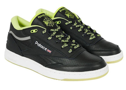Reebok Club C Mid II Revenge Palace Black Acid Yellow