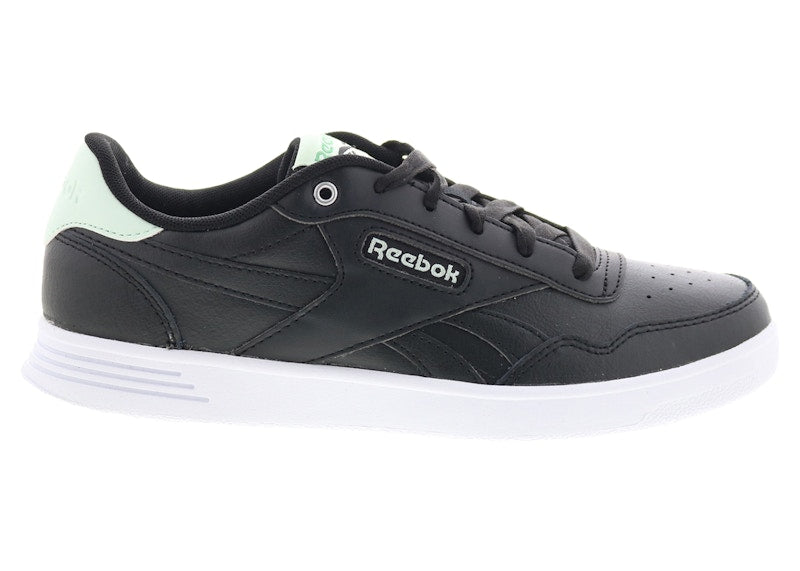 Reebok Court Advance Core Black Aqua Dust Sport Green (Women's)