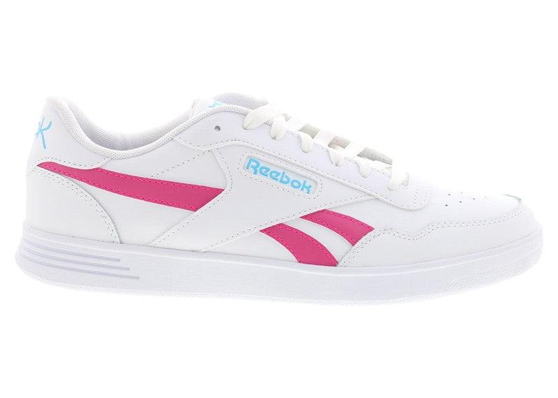 Reebok Court Advance White Bold Cyan Laser Pink (Women's)