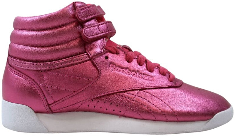 Reebok Freestyle Hi Metallic Sharp Pink  (Women's)
