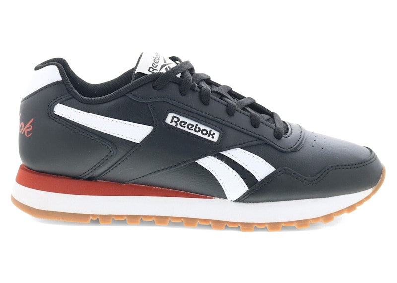 Reebok Glide Black White Brick Red (Women's)