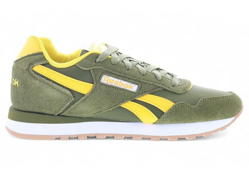 Reebok Glide Earthy Green Golden Haze White