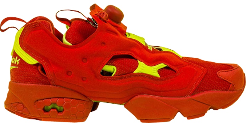 Reebok Instapump Fury Packer Shoes OG Division Red