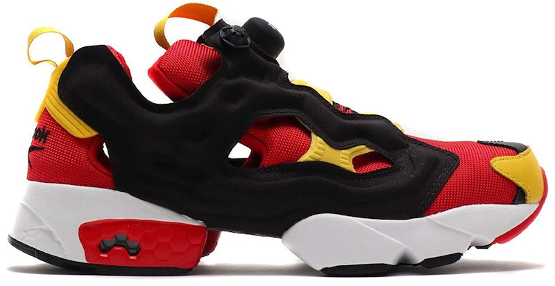 Reebok Instapump Fury Scarlet Toxic Yellow