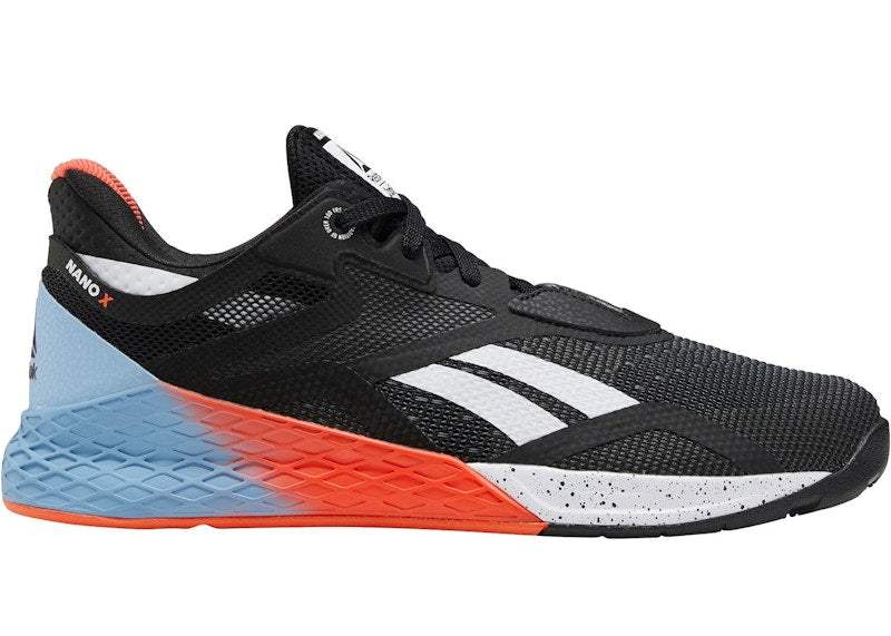 Reebok Nano 10 Black Vivid Orange
