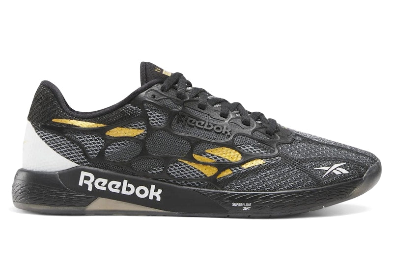 Reebok Nano Pro Black Grit Gold